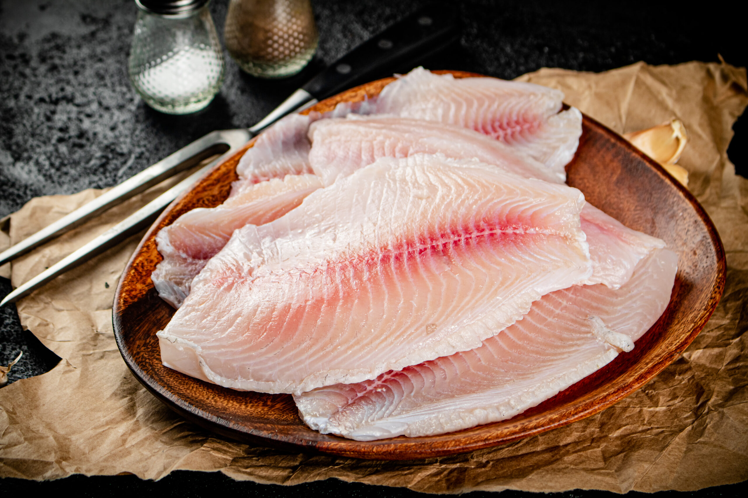 Fresh fish fillet